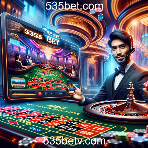A Experiência Imersiva dos Jogos Ao Vivo no 535bet.com